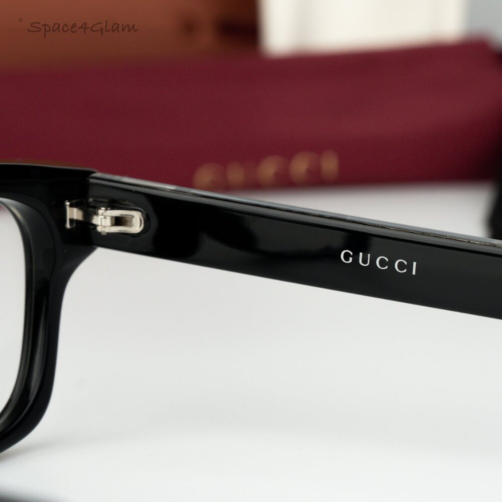 Gucci Women Eyeglasses Black Demo Square GG1731O 001 BRAND NEW - Picture 8 of 9